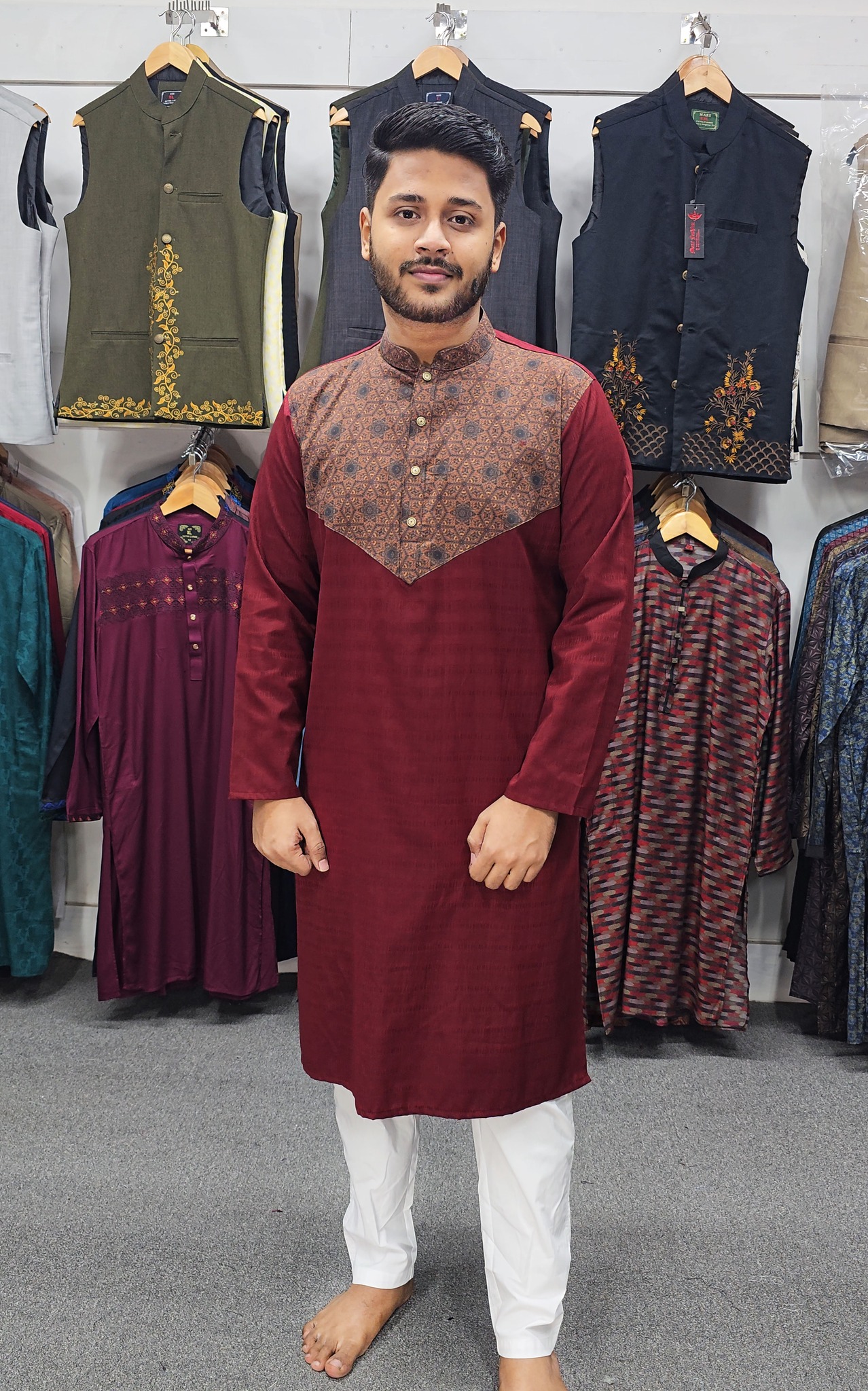 Premium Contrast Panjabi-1